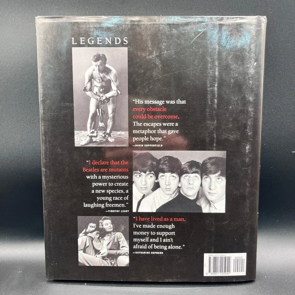 LIFE Legends The Centurys‎ Most Unforgettable Faces Hardcover Photography Book